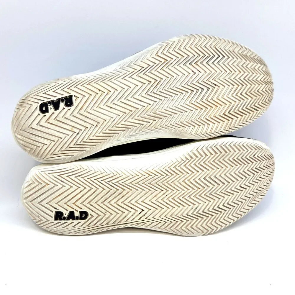 RAD One  Shoes Mens Size 9  Womens 10.5 Black and White